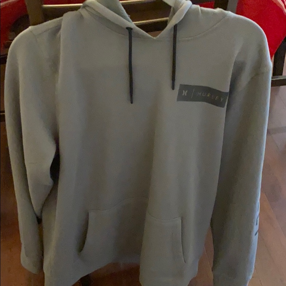 Hurley pull over hoodie grey